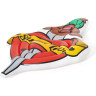 Надувной матрас BESTWAY SUMMER LOVE TATTOO 43265 198х137 см 43265 BW